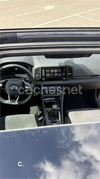Azul Usado 2021 Skoda Karoq SportLine SUV | 22.000 € (Buen precio) - Imagen 1/4