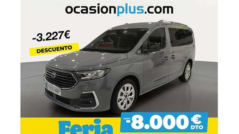 Gris Usado 2025 Ford Tourneo Connect Titanium Van | 32.273 € (Precio justo) - Imagen 1/4