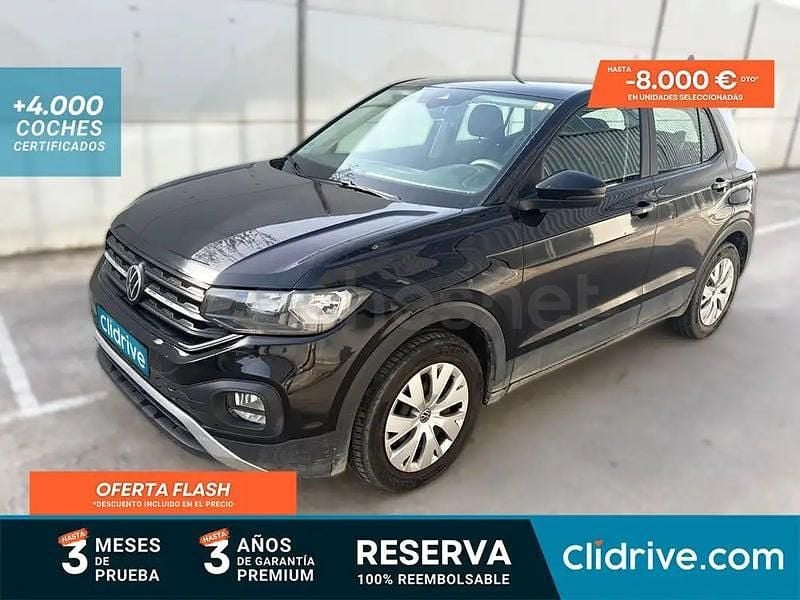 Usado VW T-Cross Edition 95 CV (69 kW) 2021 Negro SUV