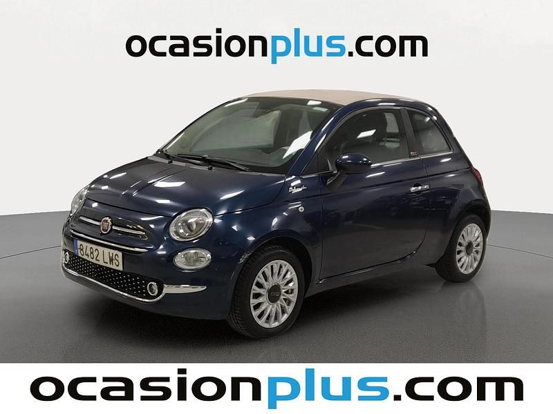 Usado Fiat 500 Dolcevita 70 CV (51 kW) 2022 Azul Descapotable