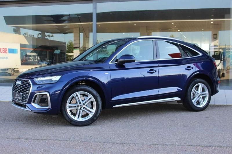 Usado Audi Q5 Sportback S-Line 204 CV (150 kW) 2022 Azul SUV