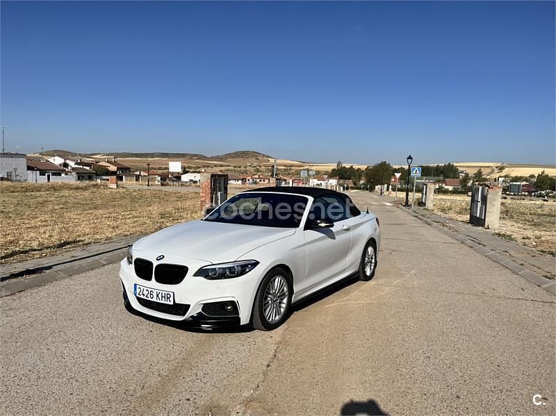 Blanco Usado 2018 BMW 220 Descapotable | 24.500 € (Precio justo) - Imagen 1/4