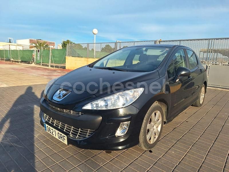 Usado Peugeot 308 Premium 110 CV (80 kW) 2009 Negro Berlina
