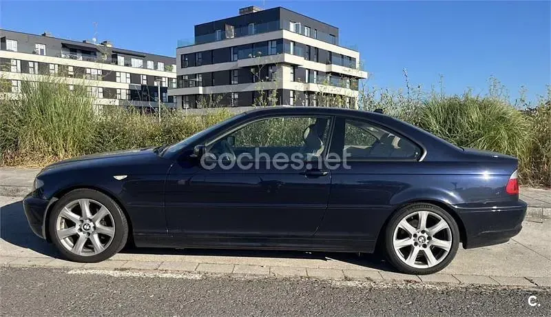 Usado BMW 320 150 CV (110 kW) 2005 Azul Coupe