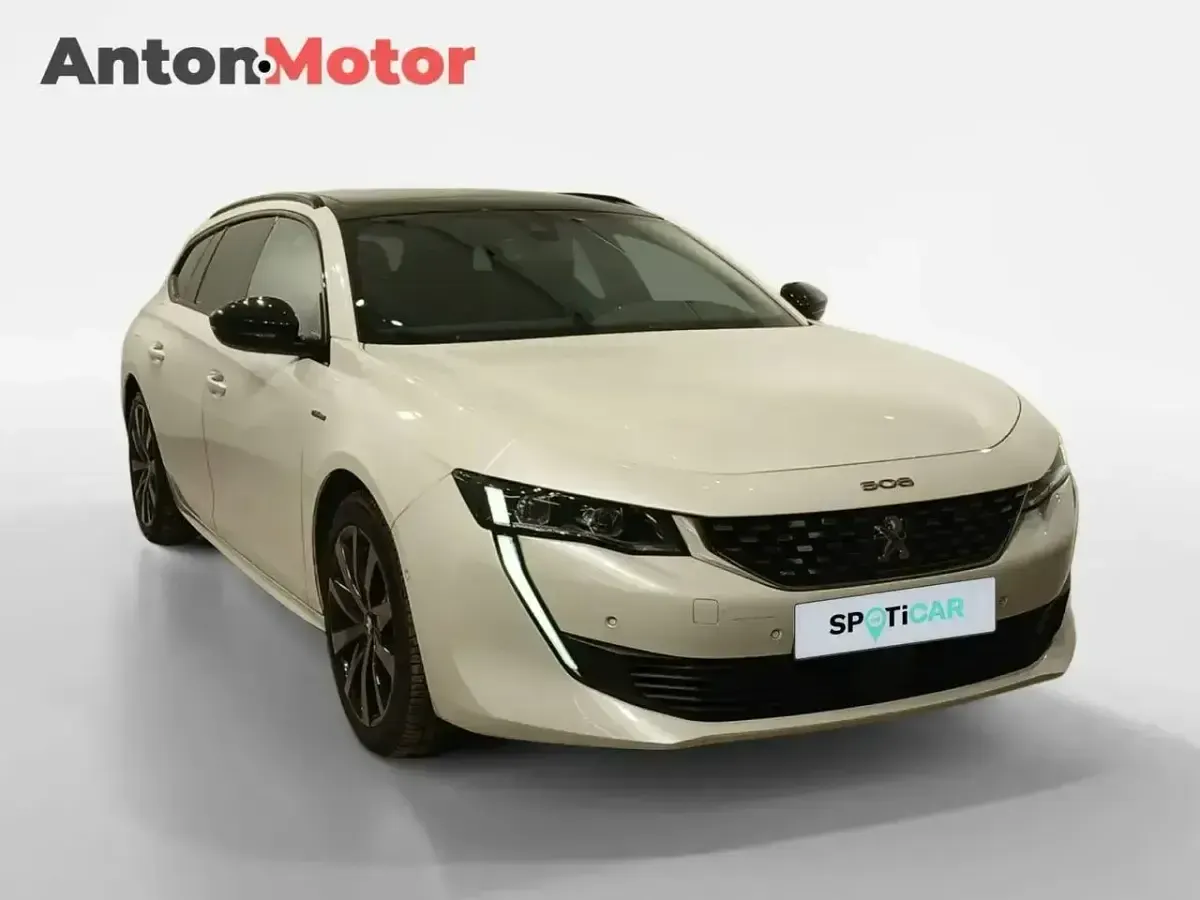 Usado Peugeot 508 SW GT-line 130 CV (95 kW) 2020 Blanco Familiar
