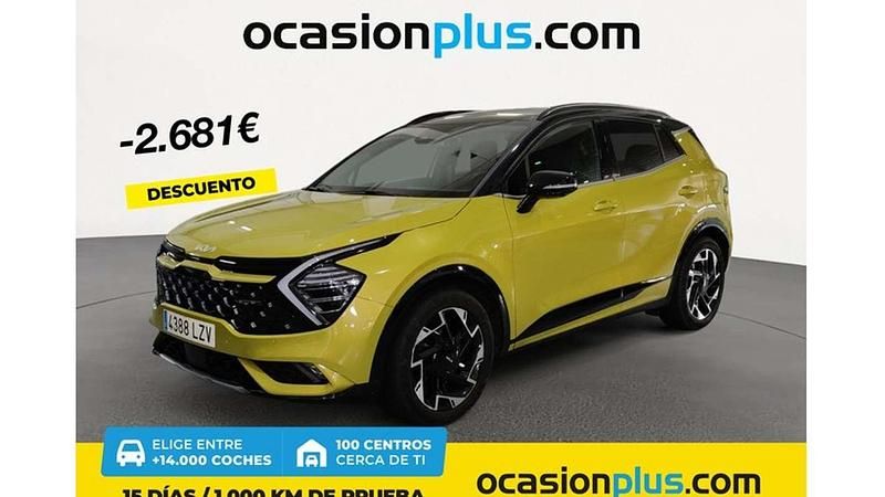 Amarillo Usado 2022 Kia Sportage SUV | 26.819 € (Caro) - Imagen 1/4