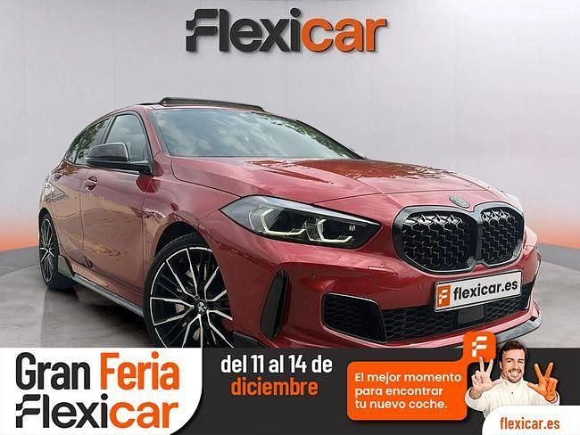 Rojo Usado 2021 BMW 128 Berlina | 32.990 € (Precio justo) - Imagen 1/4