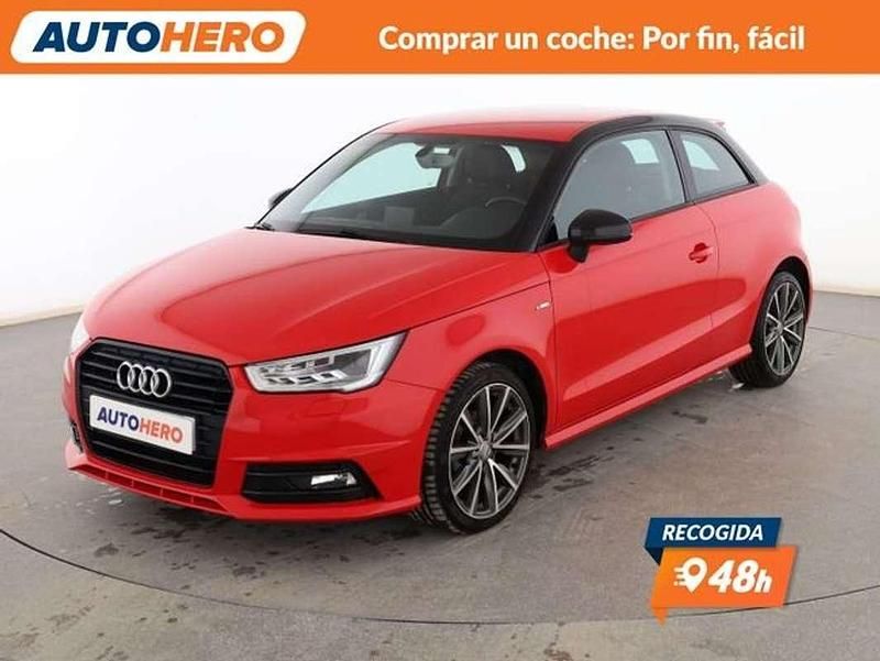 Usado Audi A1 90 CV (66 kW) 2015 Rojo Utilitario
