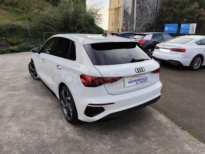 Usado Audi A3 S-Line 150 CV (110 kW) 2020 Blanco Berlina