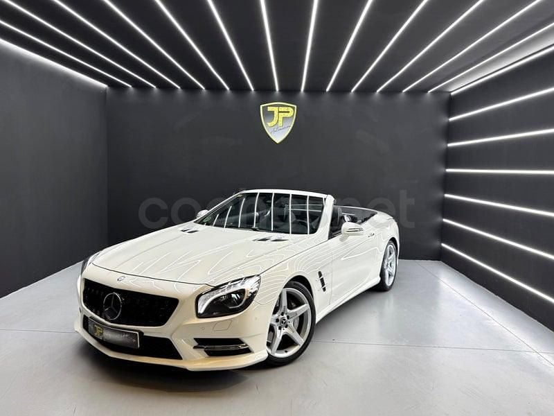 Usado Mercedes SL350 306 CV (225 kW) 2014 Blanco Descapotable