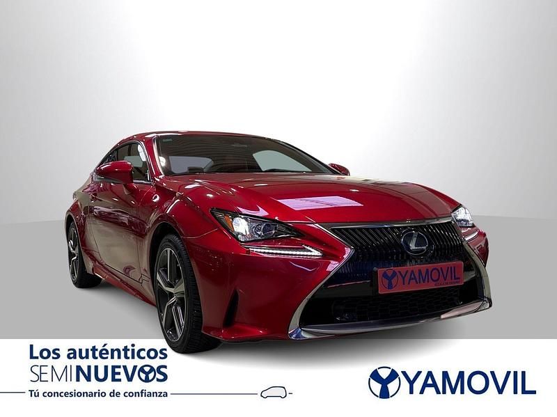 Usado Lexus RC300h Executive Line 223 CV (164 kW) 2018 Rojo Coupe