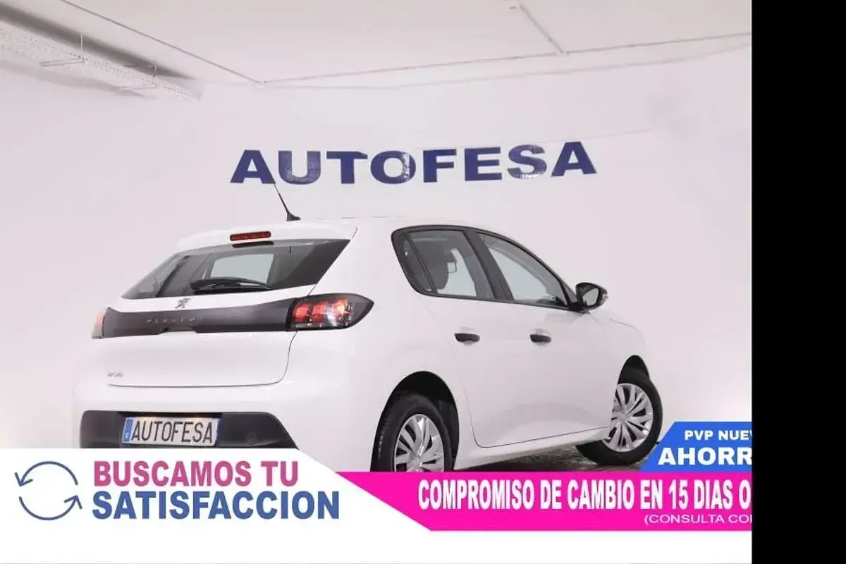 Usado Peugeot 208 S 75 CV (55 kW) 2021 Blanco Utilitario