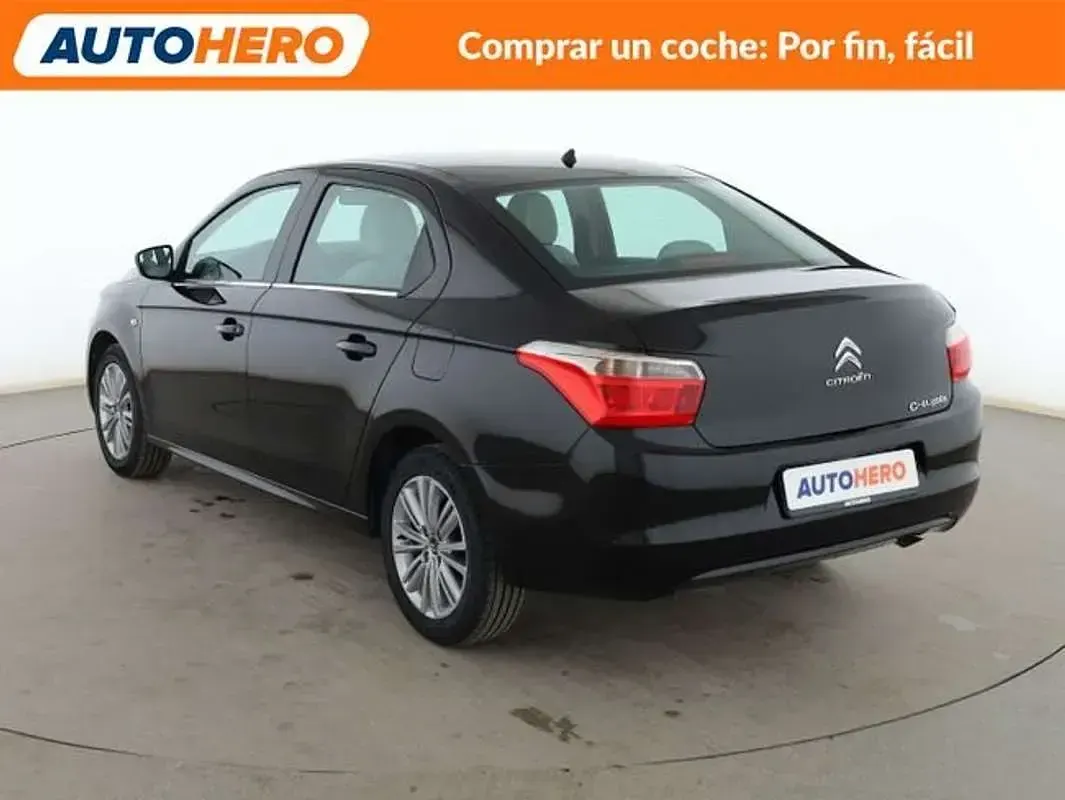 Usado Citroën C-Elysee I Exclusive 82 CV (60 kW) 2015 Negro Berlina