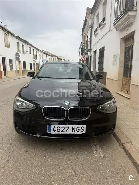 Usado BMW 116 136 CV (100 kW) 2014 Negro Utilitario
