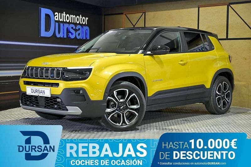 Amarillo Usado 2023 Jeep Avenger EV Summit SUV | 29.390 € (Precio justo) - Imagen 1/4