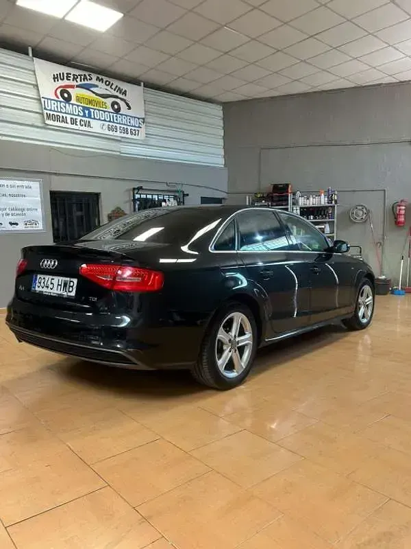 Usado Audi A4 S-Line 150 CV (110 kW) 2014 Negro Berlina