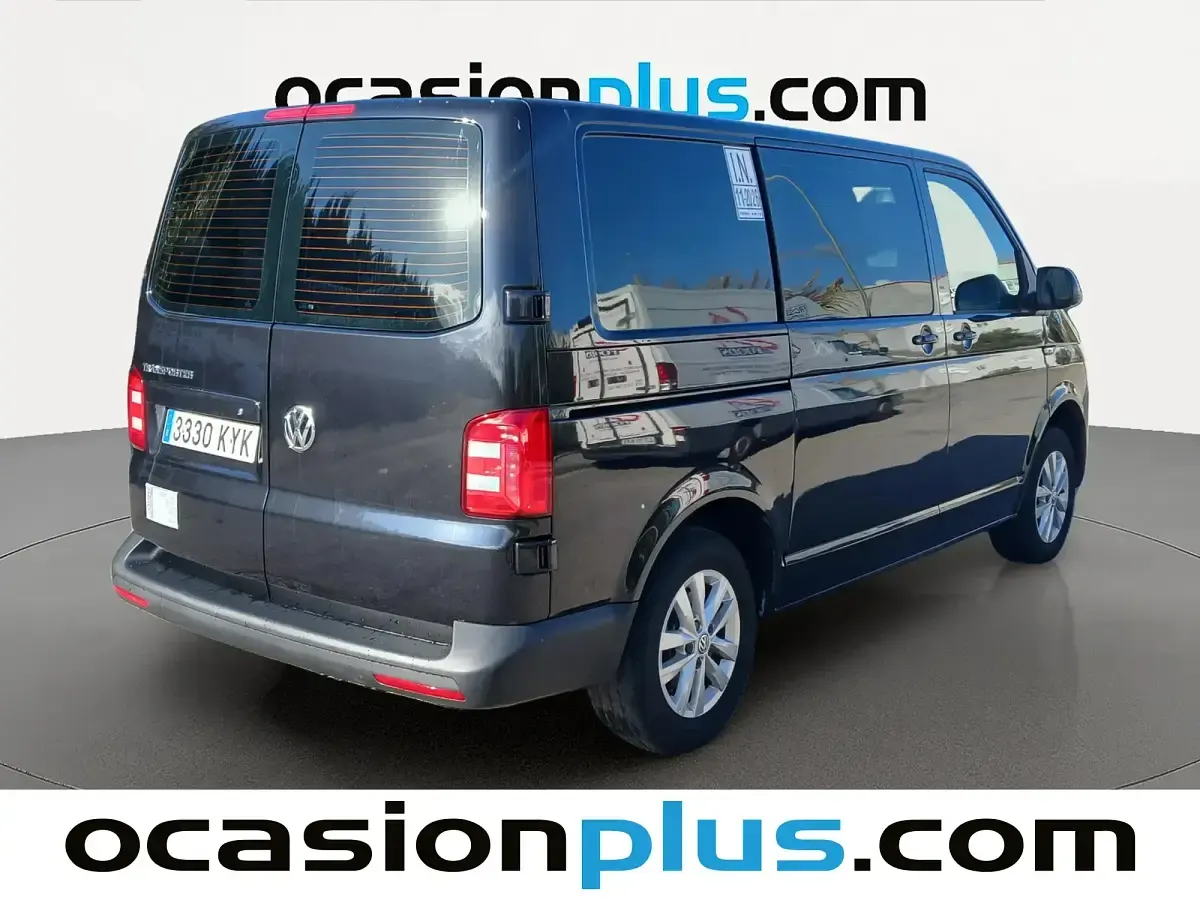 Usado VW Transporter 150 CV (110 kW) 2019 Negro Van