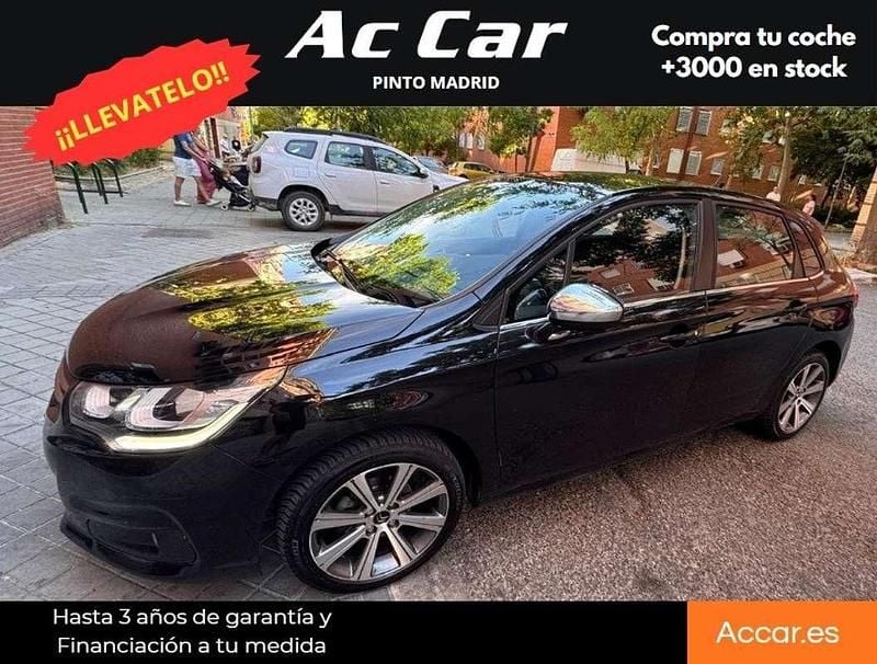 Usado Citroën C4 Feel 110 CV (80 kW) 2016 Negro Berlina