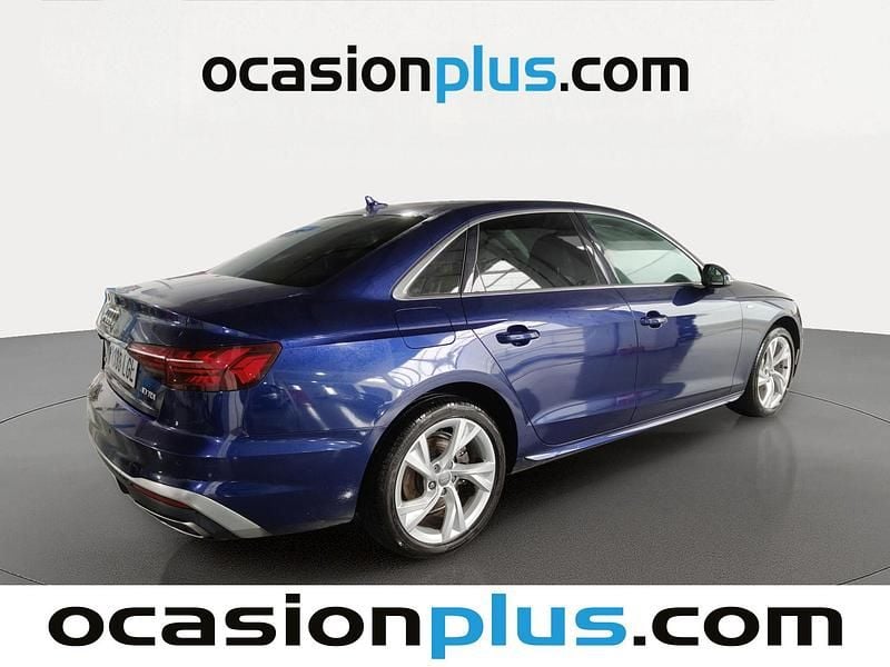 Begagnad Audi A4 S-Line 190 HK (139 kW) 2020 Blå Sedan