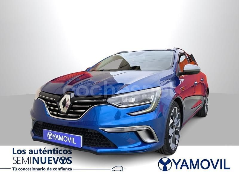 Azul Usado 2017 Renault Mégane GT Line GT-Line Familiar | 15.650 € (Precio justo) - Imagen 1/4
