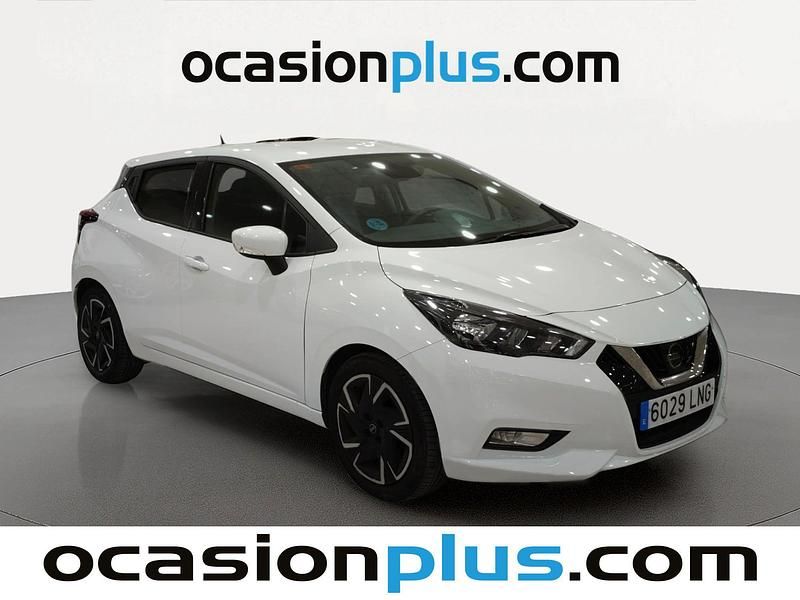 Usado Nissan Micra Acenta 92 CV (67 kW) 2021 Blanco Utilitario