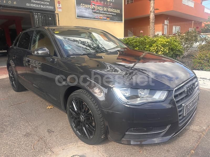 Marrón Usado 2014 Audi A3 Sportback Ambiente Utilitario | 11.750 € - Imagen 1/4