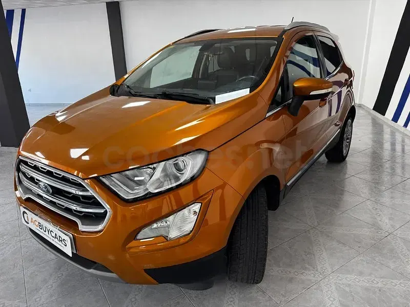 Usado Ford Ecosport Trend 125 CV (91 kW) 2018 Naranja SUV