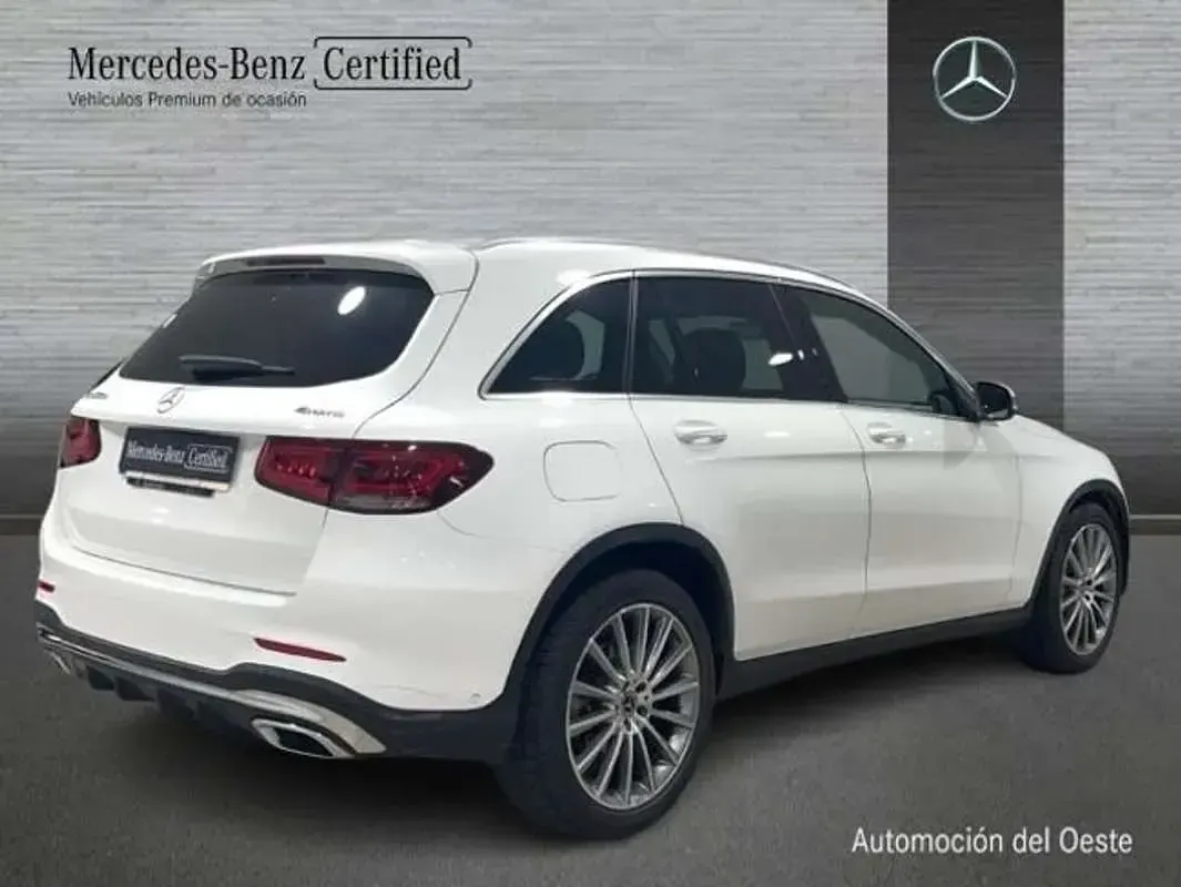 Usado Mercedes GLC200 204 CV (150 kW) 2022 Blanco SUV