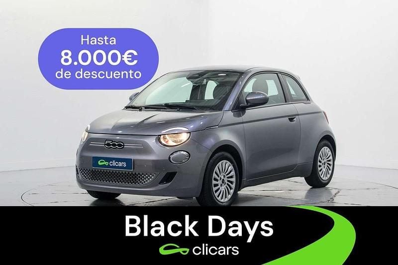 Gris Usado 2023 Fiat 500e Icon Utilitario | 15.490 € (Buen precio) - Imagen 1/4