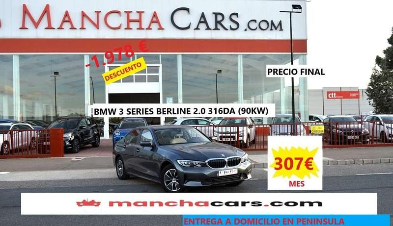Usado BMW 318 Comfort Edition 150 CV (110 kW) 2021 Gris Berlina