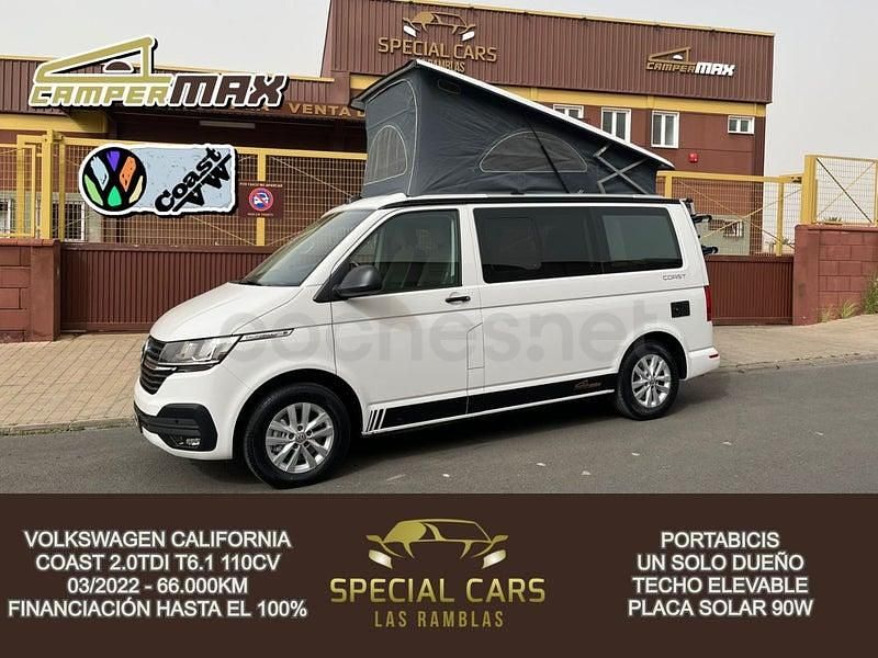 Usado VW California Beach 150 CV (110 kW) 2022 Blanco Van