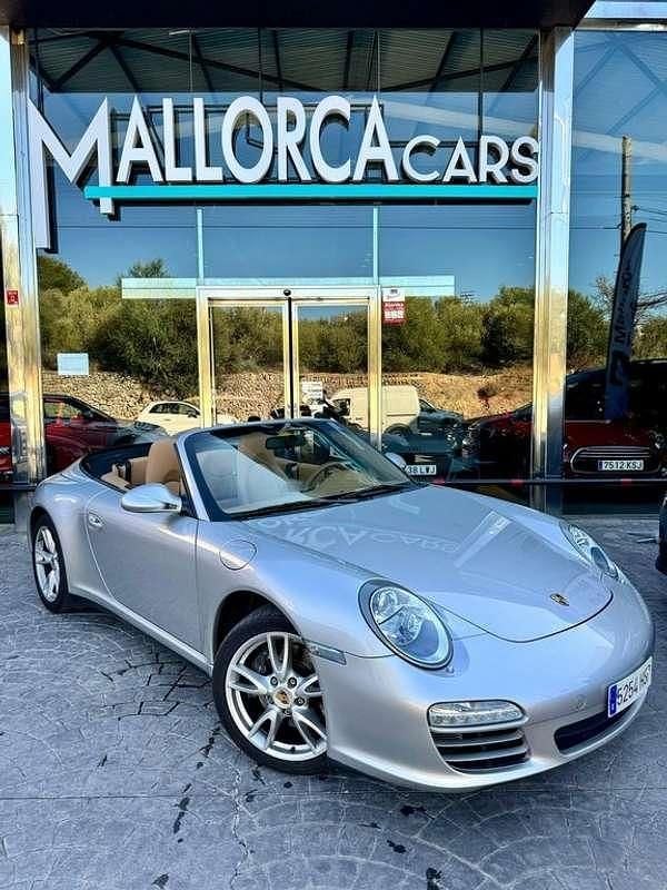 Beige Usado 2009 Porsche 911 Carrera 4 Cabriolet Descapotable | 68.990 € - Imagen 1/4