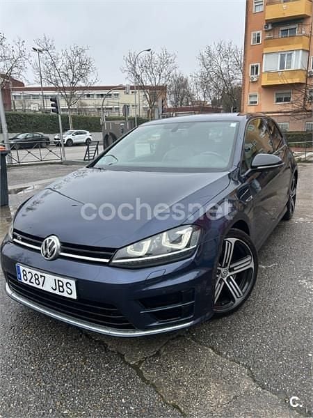 Usado VW Golf VII R 300 CV (220 kW) 2014 Azul Berlina