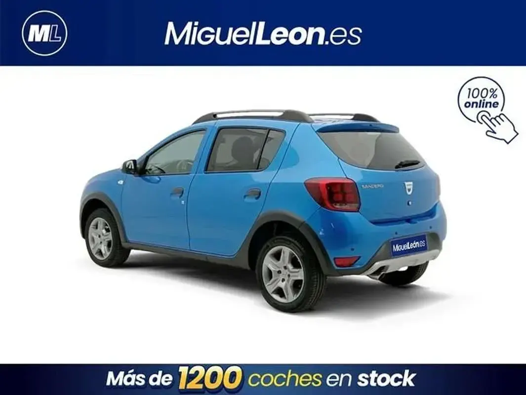 Usado Dacia Sandero Stepway 90 CV (66 kW) 2019 Azul Berlina