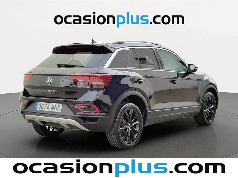 Usado VW T-Roc 110 CV (80 kW) 2024 Negro SUV