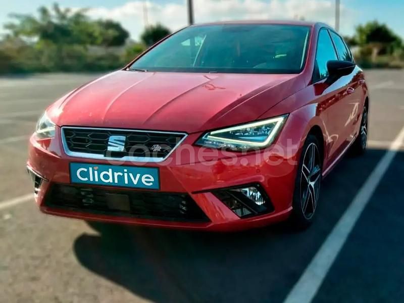 Usado Seat Ibiza FR 115 CV (84 kW) 2018 Granate Utilitario