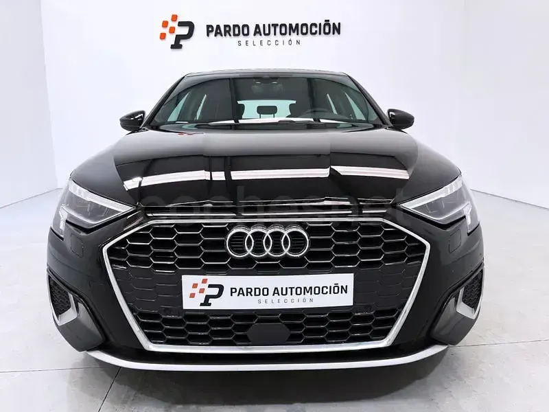 Usado Audi A3 S-Line 150 CV (110 kW) 2021 Negro Berlina