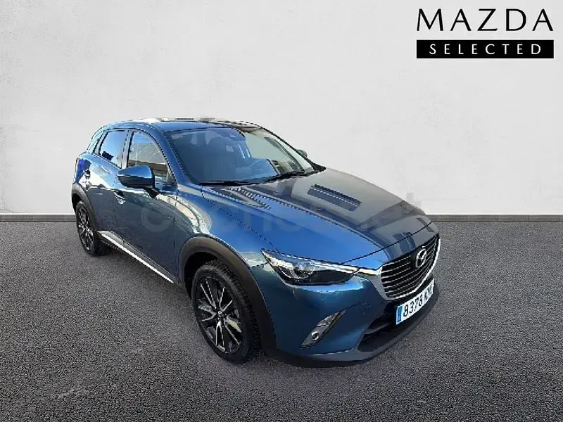Usado Mazda CX-3 Luxury 120 CV (88 kW) 2018 Azul SUV