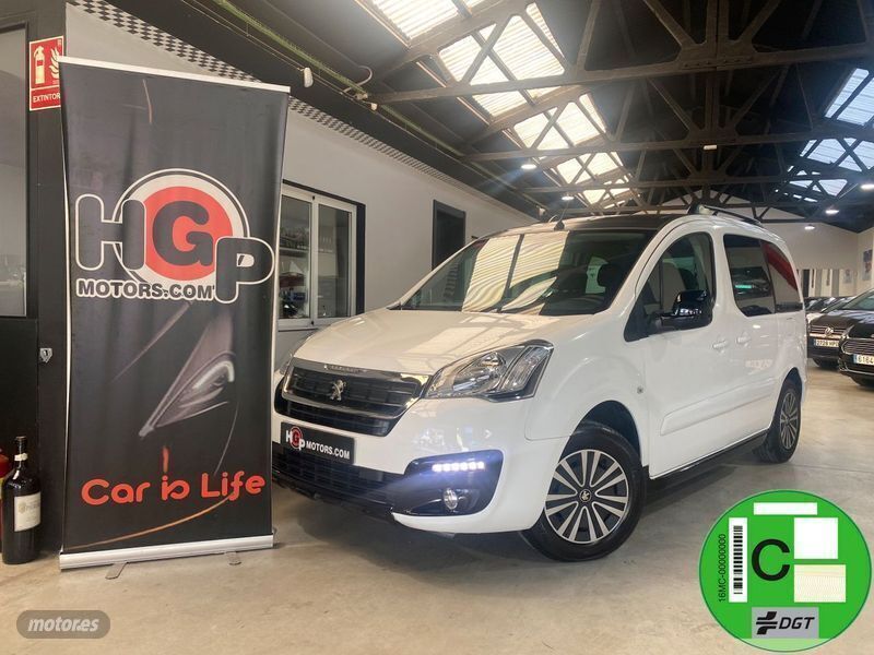Blanco Usado 2016 Peugeot Partner Monovolumen | 16.700 € - Imagen 1/4