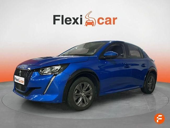 Usado Peugeot e-208 Allure 100 kW (136 CV) 2021 Azul Utilitario