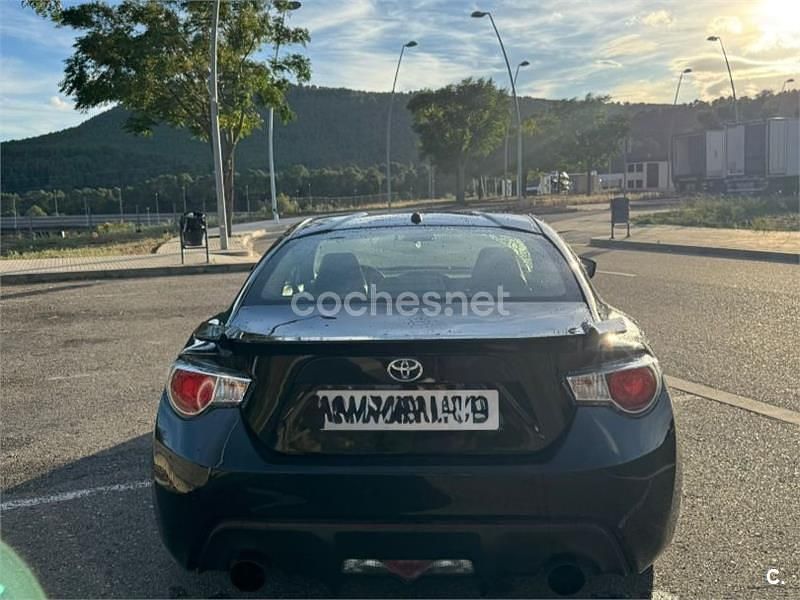 Usado Toyota GT86 GT 200 CV (147 kW) 2014 Negro Coupe