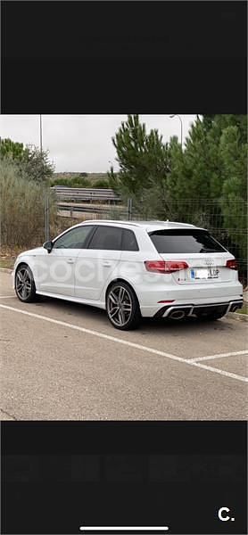 Usado Audi A3 S-Line 150 CV (110 kW) 2020 Blanco Berlina