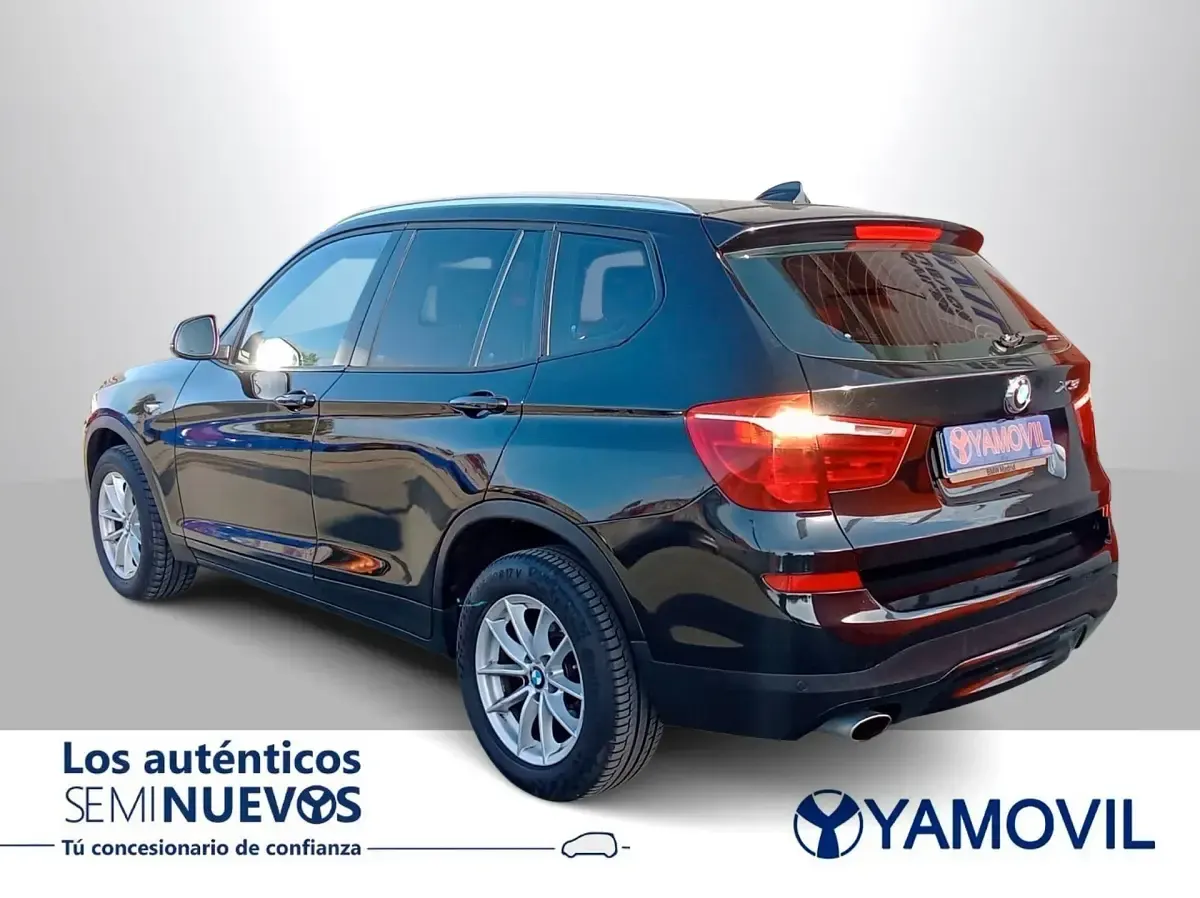 Usado BMW X3 190 CV (139 kW) 2017 Negro SUV