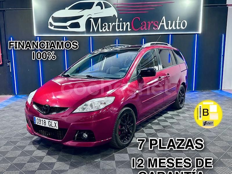 Rojo Usado 2009 Mazda 5 Active Monovolumen | 6999 € (Un poco caro) - Imagen 1/4