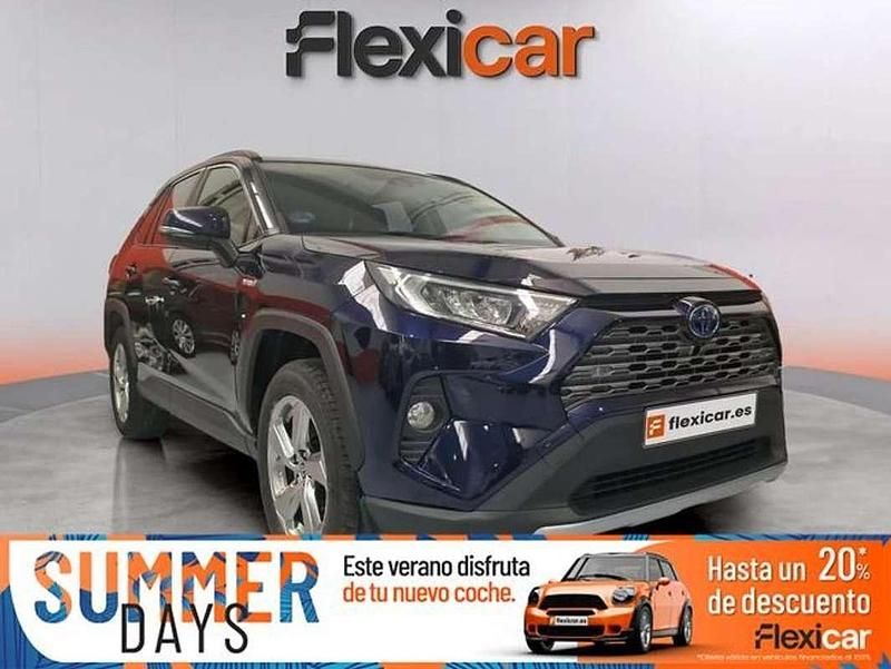 Azul Usado 2021 Toyota RAV4 Hybrid Advance SUV | 26.990 € (Super precio) - Imagen 1/4