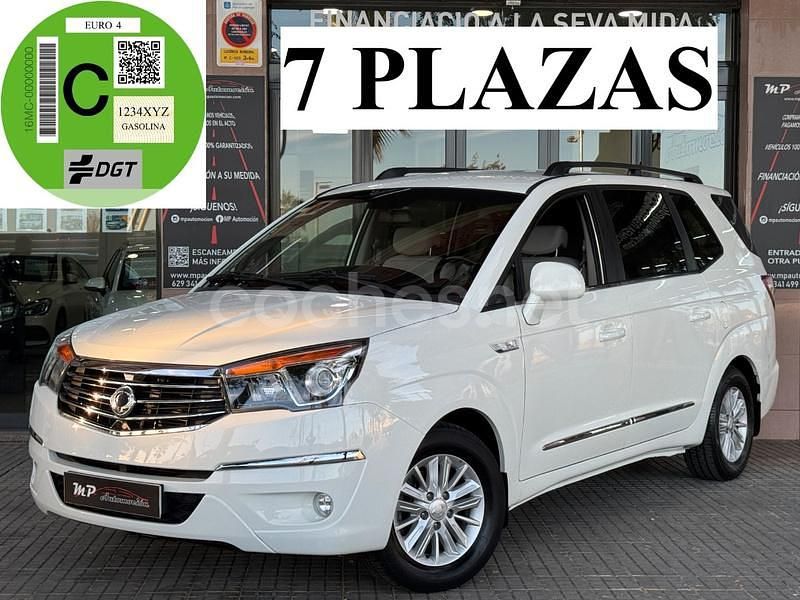 Blanco Usado 2018 Ssangyong (KGM) Rodius Monovolumen | 18.990 € (Un poco caro) - Imagen 1/4
