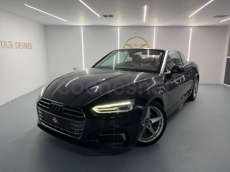 Usado Audi A5 Cabriolet Premium 150 CV (110 kW) 2018 Gris / plata Descapotable