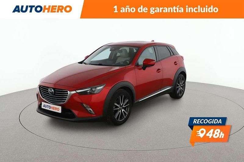 Rojo Usado 2017 Mazda CX-3 Luxury SUV | 14.499 € (Precio justo) - Imagen 1/3