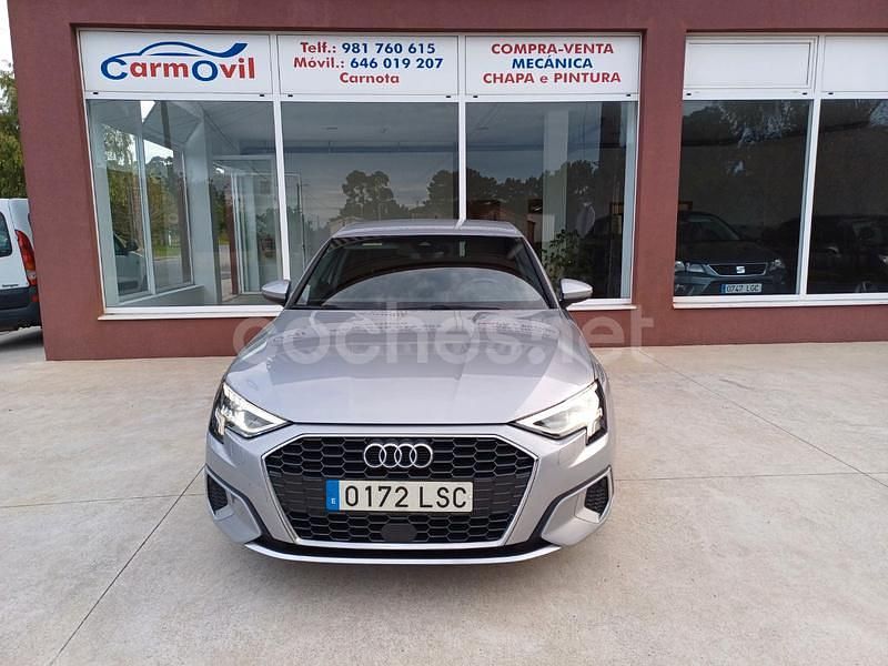 Usado Audi A3 Advanced Plus 116 CV (85 kW) 2021 Gris / plata Berlina