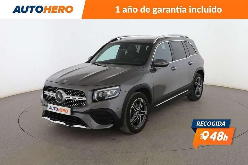 Gris Usado 2021 Mercedes GLB200 AMG line SUV | 37.237 € (Precio justo) - Imagen 1/4